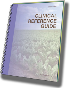 Clinical Reference Guide with Supplement Protocols for Standard Process and MediHerb